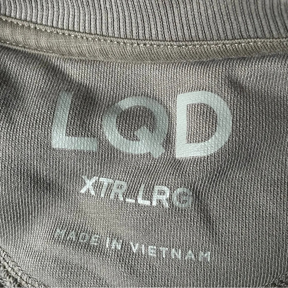 LQD V4 Crewneck Terry Pullover Sweatshirt/Gray - 29823 - Picture 13 of 14